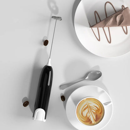 Batedor de Leite Elétrico Portátil Automático para Ovos Batedor de Café Cappuccino Batedor de Creme Espumador Misturador de Cozinha Agitador