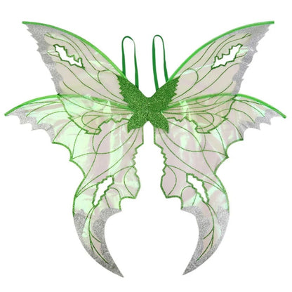 1PC Adults Fairy Wings Girls Sparkling Angel Wings Butterfly Costume Wings Halloween Costume Dress up Party Favor Christmas Gift