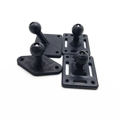 17mm Ball Mount to Diamond ball joint or Square Mounting Base for Phone GPS Holder Mount Ram Mount Garmin Zumo/TomTom