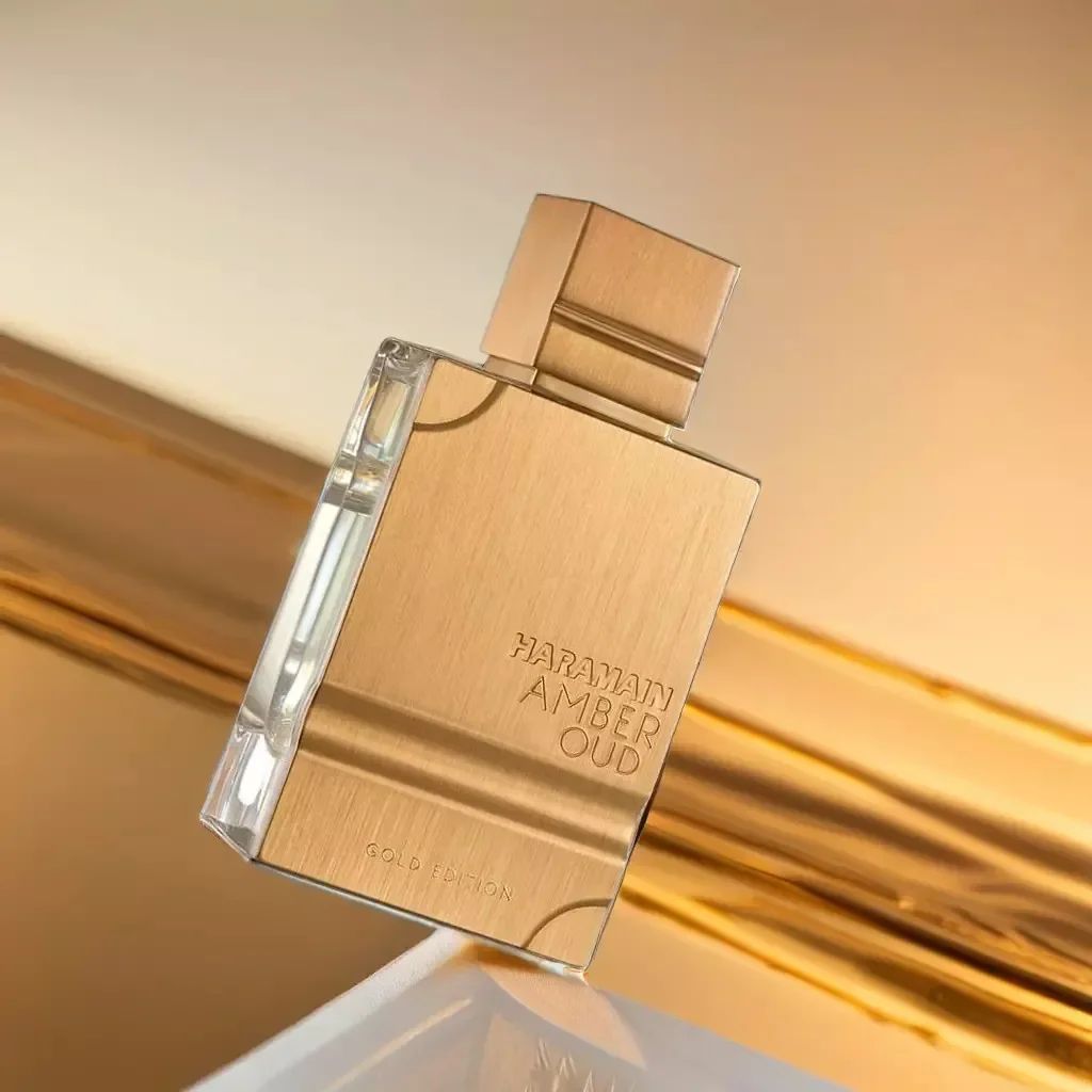 Al Haramain Amber Oud Gold EDP 60ml – Perfume de Oud, Âmbar e Baunilha, Presente para Halloween, Ação de Graças e Natal