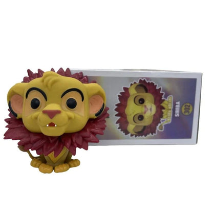 Brinquedos de presente de Natal para crianças: Bonecos de Ação Popstyle de Alta Qualidade Rei da Selva SIMBA #302, Decoração de Mesa