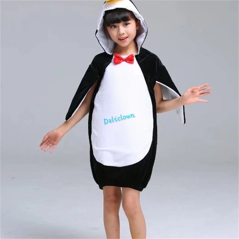 Pingouin Halloween Costume bébé enfants enfant en bas âge infantile garçons filles déguisement Animal Cosplay carnaval fê