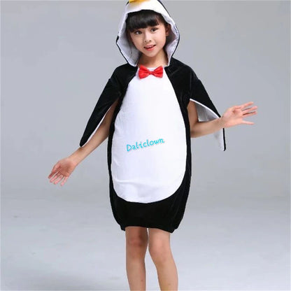 Pingouin Halloween Costume bébé enfants enfant en bas âge infantile garçons filles déguisement Animal Cosplay carnaval fê