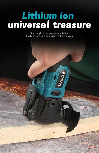 Cortador de acabamento Makita 18V: 6 configurações de marcha, bateria Li-Ion 18/20V, 340-326mm de comprimento, multiuso para serrar, cortar, escavar