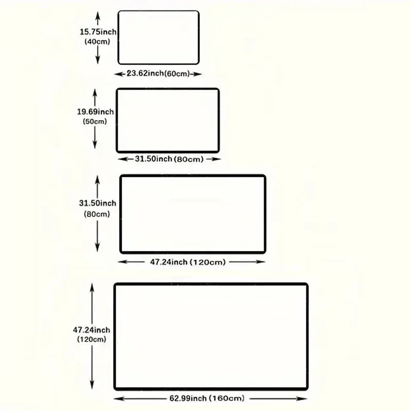 Christmas Rug Washable Non Slip Vintage Christmas Tree Living Room Entryway Mat Indoor for Bedroom Dining Room Playroom Carpet