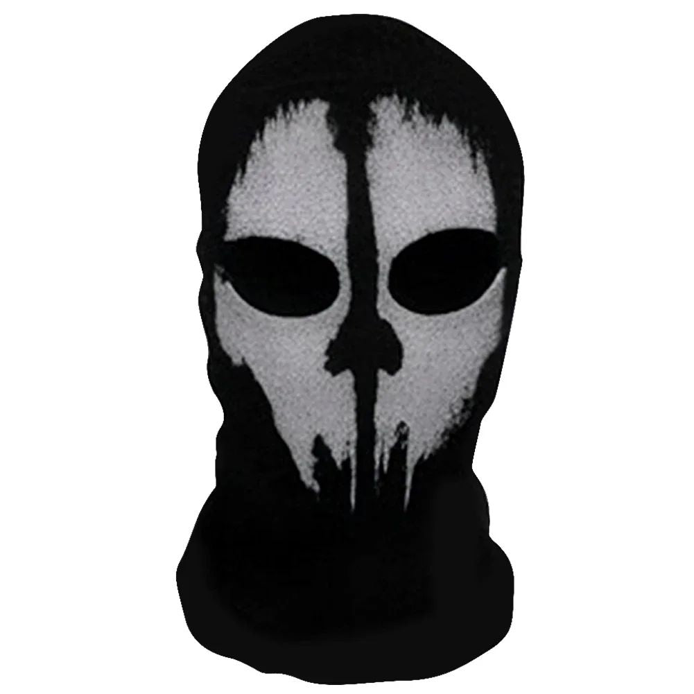 Halloween new mask Black Mask Balaclava Beanies Hats Men Ghost Skull Full Face Warmly Mask Hood Beanie Ggorros Hombre Casquette