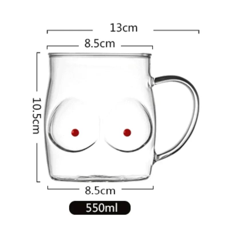Caneca de Cerveja Criativa e Sexy, Copo Grande para Água e Suco, Caneca de Cerveja Grande, Taça de Vinho Tinto, Copos para Beber, Copo de Dose, Copo de Leite