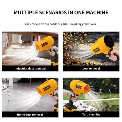 Soprador sem fio DeWalt 30000RPM Turbina elétrica Aspirador de pó doméstico Remoção de poeira portátil recarregável Ferramentas elétricas 20V