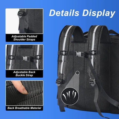 Large Capacity Thermal Bag Waterproof Insulated Picnic Lunch Container Outdoor Travel Camping Delivery Backpack Food Storage Bag