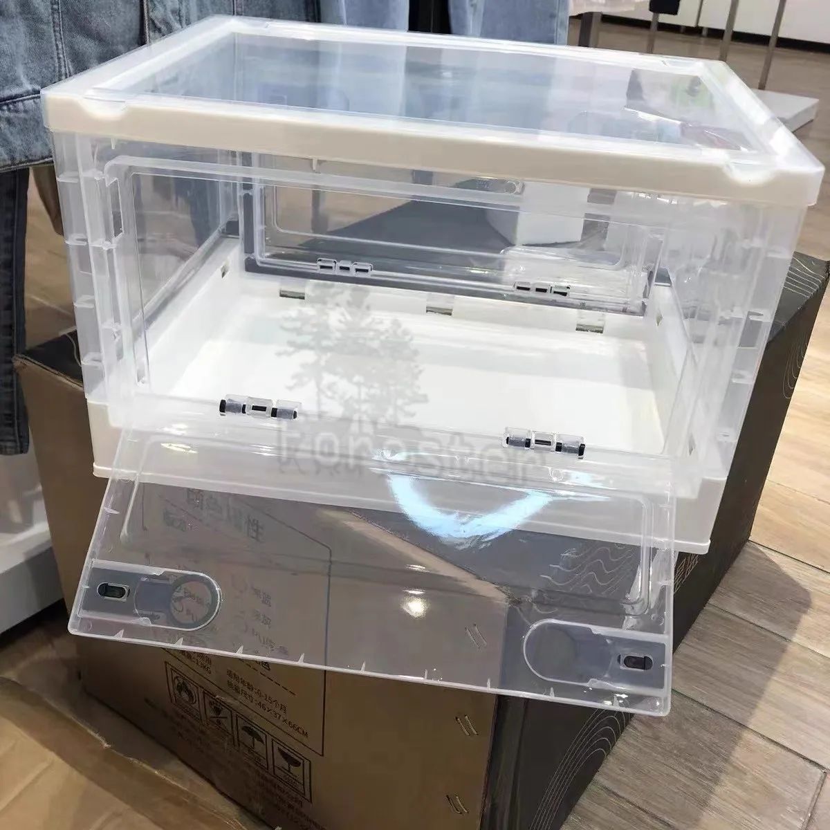 Caixa de Atomização para Pets, Sala de Oxigênio Dobrável, Fácil de Transportar, Caixa de Nebulização Veterinária, Gaiola de Oxigênio para Caixa de Atomização Veterinária