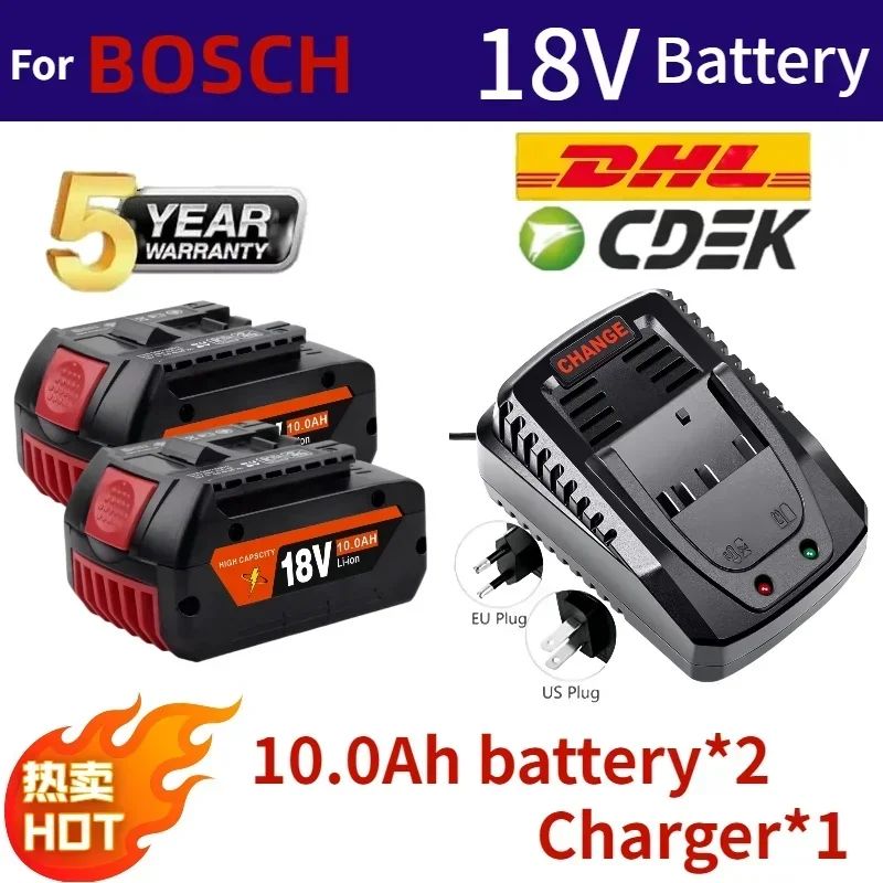 Para bateria Bosch Profissional 18V 12.0Ah, compatível com GBA GBH GSR GSB, bateria de substituição para BAT618 BAT609 BAT620