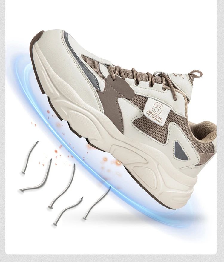 womens steel toe safety shoes size 35 36 37 38 39 40 41 lightweight safety boots non slip work shoes for women work sneakers