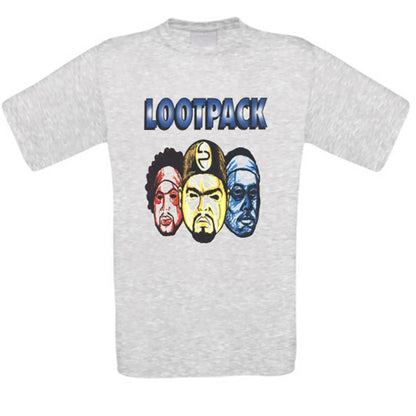 Lootpack Pieces of Soundpieces Rap Hip Hop T-Shirt alle Größen NEU