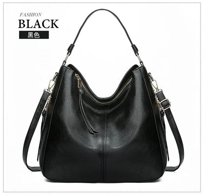 New women's handbag, single shoulder crossbody bag, PU women's tote bag, large capacity women's bag