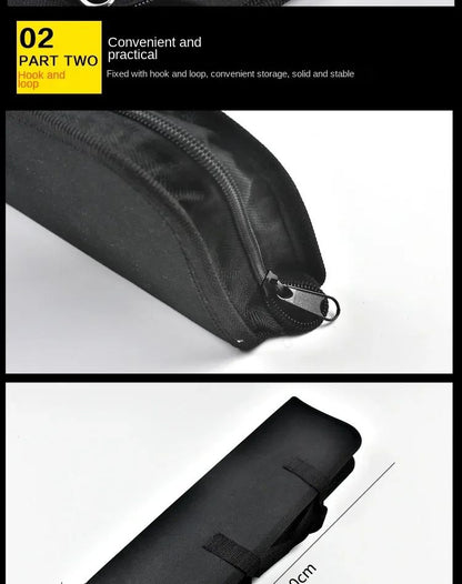 9pcs Portable BBQ tool Kit Outdoor Grill barbecue set Barbecue Set Spatula Clip Skewer With Storage Cloth Bag Grilling Tools