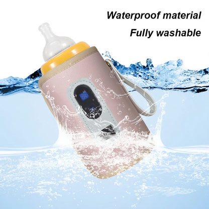 USB Milk Water Warmer Baby Nursing Bottle Heater Newborn Infant Portable Bottle Feeding Warmers Travel Stroller Insulated Bag