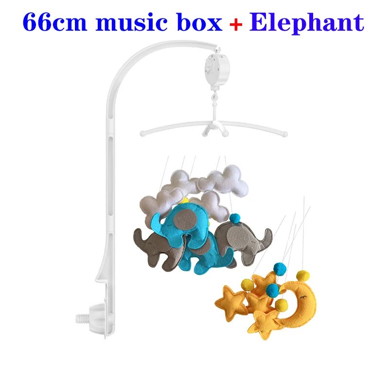 Baby Mobile Rattles Toys Baby Toys 0-12 Months Carousel Crib Holder Baby Mobile To Bed Bed Bell Mom Handmade Toys for Newborns
