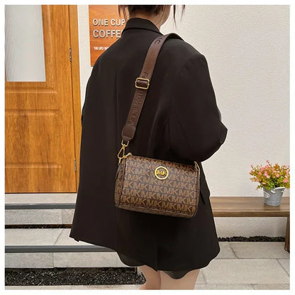 IMJK 22*14*11cm Women Shoulder Luxury Bags Designer Crossbody Chest Purses Handbag Women Clutch Travel tote Bag