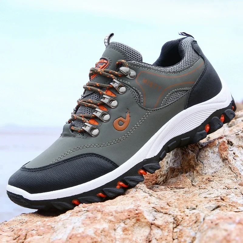 Tênis de Caminhada Masculino Novos Tênis Casuais de Outdoor Confortáveis Leves para Homens Sapatilhas Tamanho Grande 48 Tênis de Caminhada