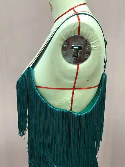 2024 Summer New Fashionable Framed Sequins Feather Patchwork Dress Colorful Amazon Direct Sales Women's Sleeveless Dress