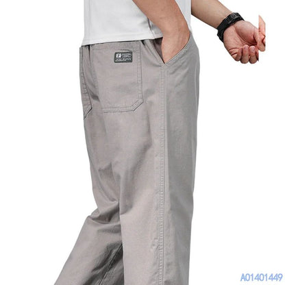 Calça Masculina Casual Plus Size 6GG Algodão Folgada Comprida Calça Esporte Elástico Cordão Moletom Masculina Calça Jogger Masculina Outono