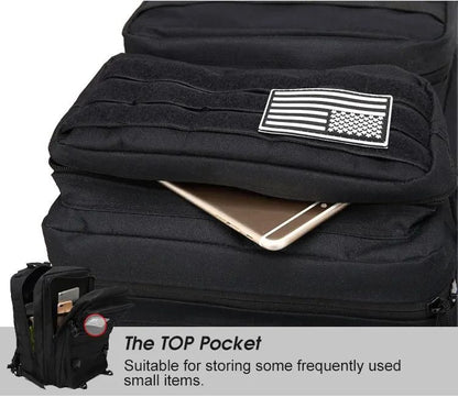 Mochila Tática Militar Exército 60L Masculina de Viagem Grande Capacidade Mochilas Masculinas Impermeáveis Esportes ao Ar Livre Bolsas Multifuncionais