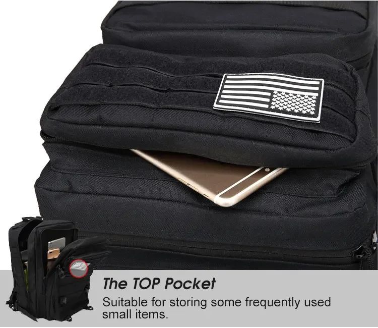Mochila Tática Militar de 60L Masculina para Viagem, Grande Capacidade, Impermeável, Esportiva ao Ar Livre, Bolsas Multifuncionais