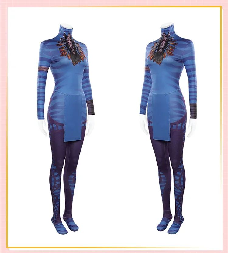 Movie Avatar Jake Sully Cosplay  Neytiri Costume 3D Printing Jumpsuits Women Men Zentai Bodysuit Halloween Carnival Party Suit