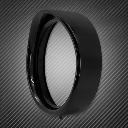 Moldura do Visor da Motocicleta Aro do Farol Anel de Acabamento Capa do Farol de LED Para Harley Softail Fat Boy FLSTC FLST FLSTFB 1994-2017 FLRT 15-Up