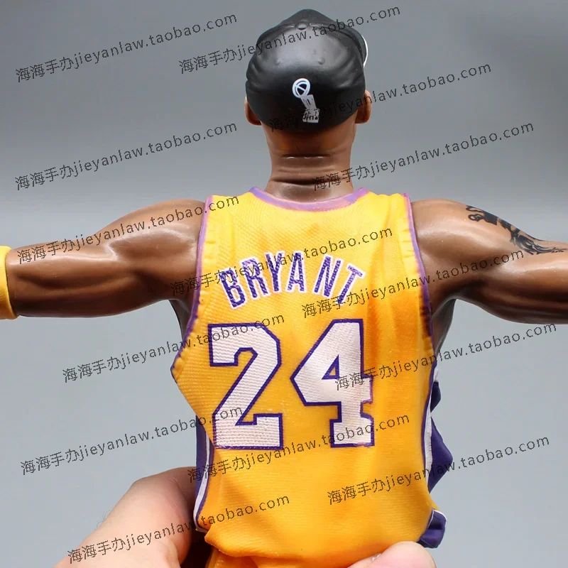 Personagem 34cm Modelo Lakers Roaring Post 24 Bryant Basquete Decoração de Casa Boneco Colecionável Figuras Modelo Lembrança Brinquedo Presentes