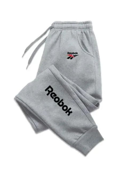 2025 Men's Leggings with Loose and Versatile Drawstring Sweatpants American Printing Pattern Sports Casual Solid Color