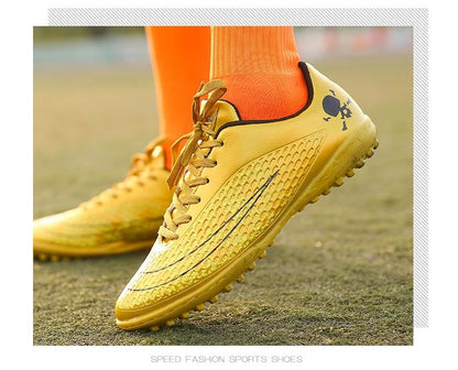 Men Society Soccer Shoes Cleats TF/FG Indoor Non Slip Original Professional Fast Football Shoes Grass Training Football Boots
