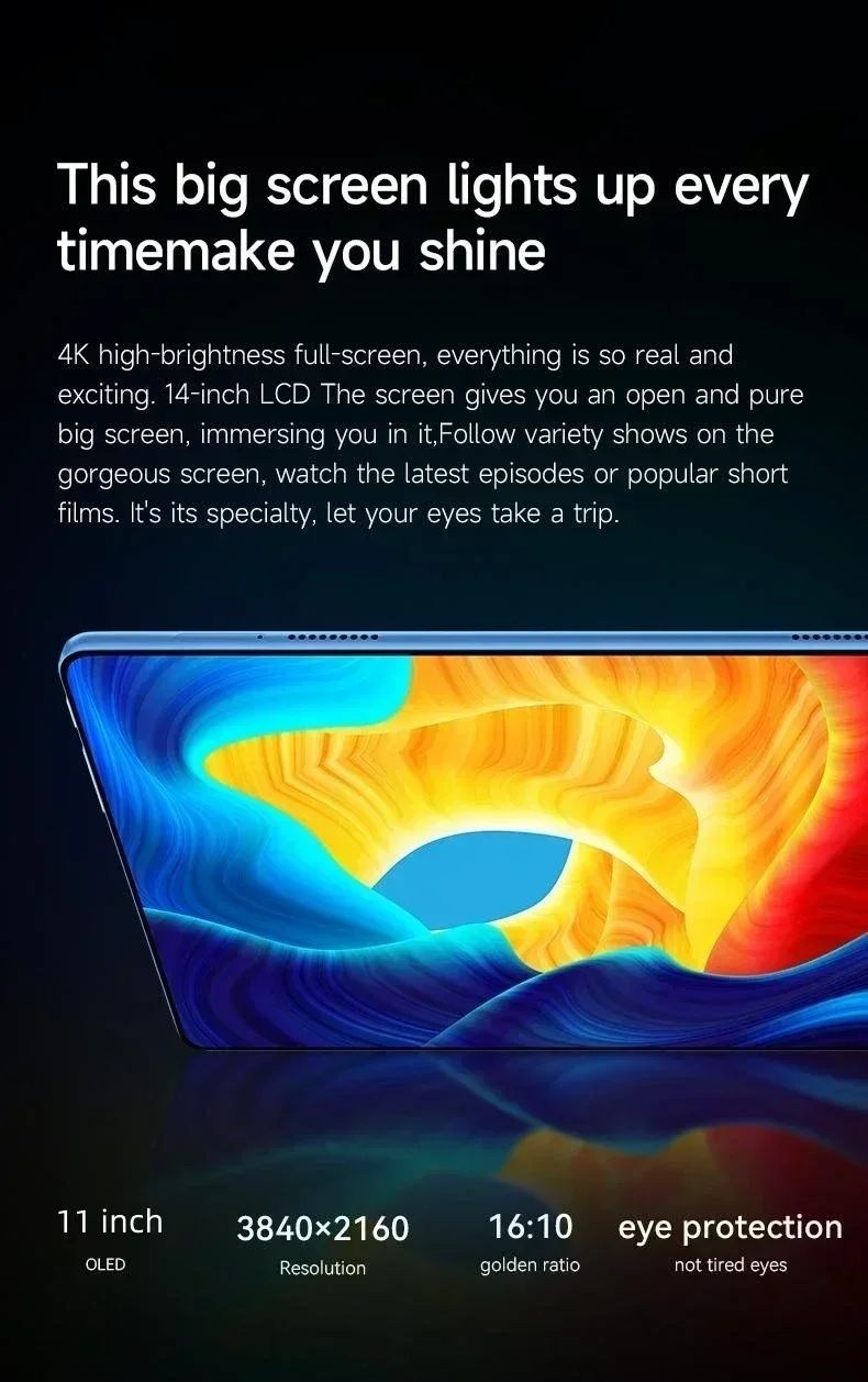 Original Tablet iPad Air Pro 12 Inch 24GB RAM 2TB ROM tablet Android 15 Core Pad Tablet PC Phone Dual Wifi tablette android ??PC