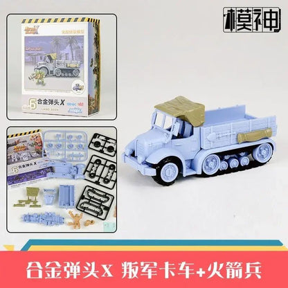 ?EM ESTOQUE?XIN SHI Modelo de Montagem Metal Slug X 2 SV-001 SV001 SLUGFLYER NOP-03 LANDSEEK T-2B SHOE Bonecos de Ação