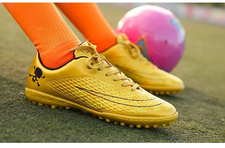 Men Society Soccer Shoes Cleats TF/FG Indoor Non Slip Original Professional Fast Football Shoes Grass Training Football Boots