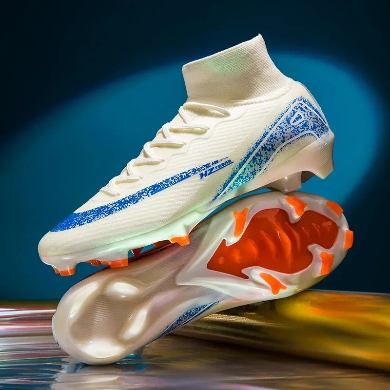 Men Soccer Shoes Society Professional Soccer Cleats Adult Fast Turf Training Football Shoes Outdoor Futsal Football Field Boots