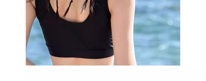 Women's Swimming Suit 2025 New Style Four-Piece Conservative Bikini Long Sleeve Long Pants Surfing Snorkeling Mother Suit