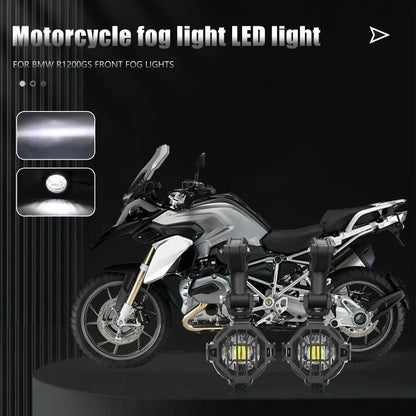Conjunto auxiliar de farol de neblina de LED para motocicleta R1200GS 40W é adequado para BMW R1200GS F750GS F850GS F 1250 GS 850 GS 750 GS GS LC A