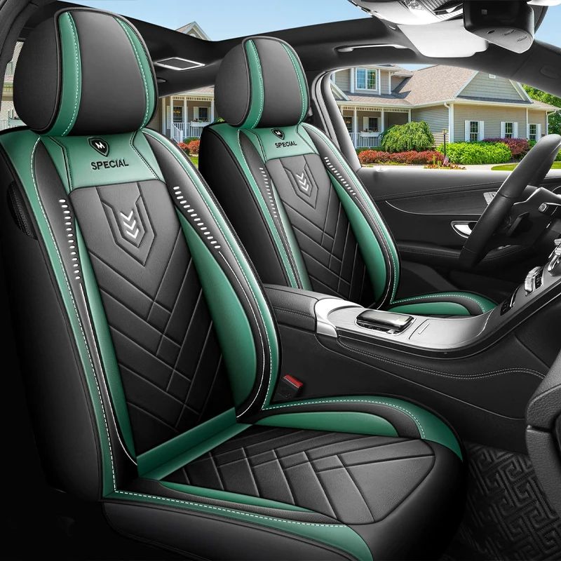 Car Seat Cushion Four Seasons Universal Artificial Leather Seat Cover 2026 Newly Upgraded Waterproof Seat Cover car accessories