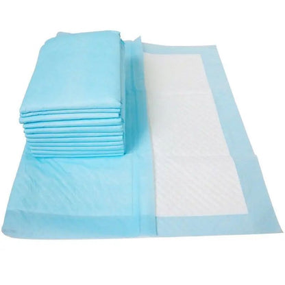 100/50/40/20 PEÇAS Fraldas Absorventes para Cães Tapetes Higiênicos Descartáveis para Filhotes Super Absorventes com Superfície de Secagem Rápida para Suprimentos de Cães