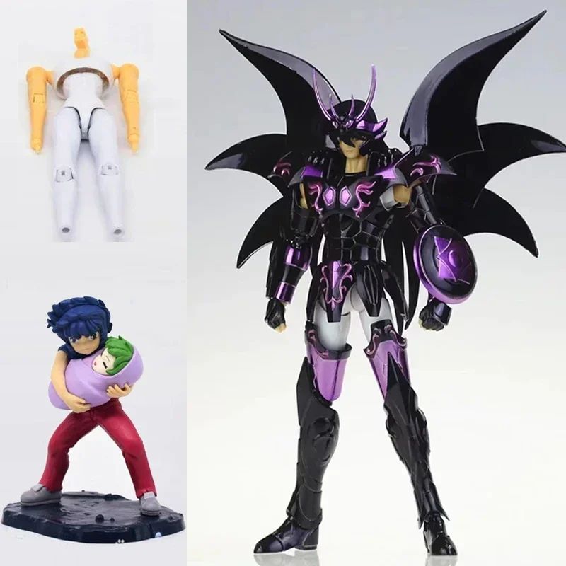 JM.MST Modelo Saint Seiya Myth Cloth EXM/EX Dragão Shiryu Deus V4 com Ikki Bebê Shun Cavaleiros do Zodíaco Boneco de Ação em Estoque