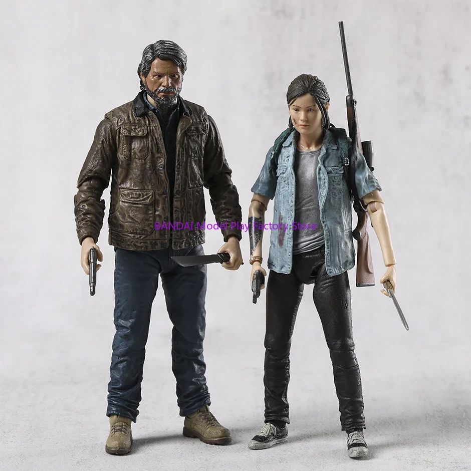 Em estoque Original The Last of Us Part II Action Figure Modelo Display Coleção de Presente Conjunto de Brinquedos de PVC