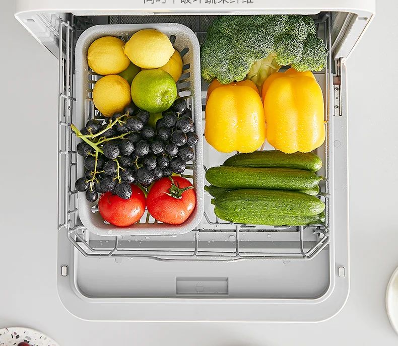Dishwasher Household Small Desktop Installation-Free 6-Person Fully Automatic Water Inlet Table Dishwashing Machine new
