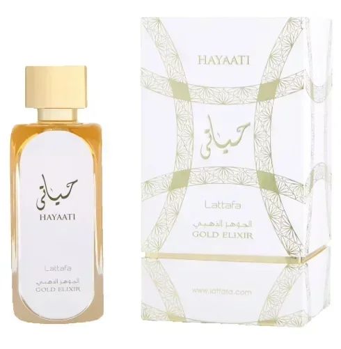 Lattafa Hayaati Men's and Women's Perfume 100ml, Woody Scent, Long-lasting Amber and Citrus Fragrance Guaranteed Gift