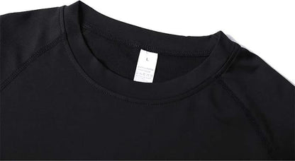 Spider Print Long Sleeve Compression Shirts for Men Gym Workout Rash Guard Undershirts Baselayers Athletic Quick Dry Tees Tops