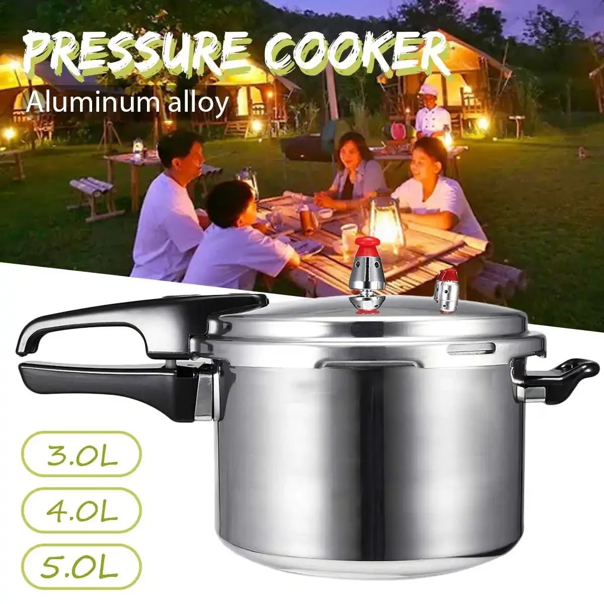 18/20/22/28/32cm 304 Stainless Steel Kitchen Pressure Cooker Electric Stove Gas Stove Energy-saving Safety Cooking Utensils