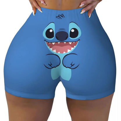 Custom Stitch Cute Movie Running Volleyball Gym Shorts for Women Athletic Workout Yoga Shorts