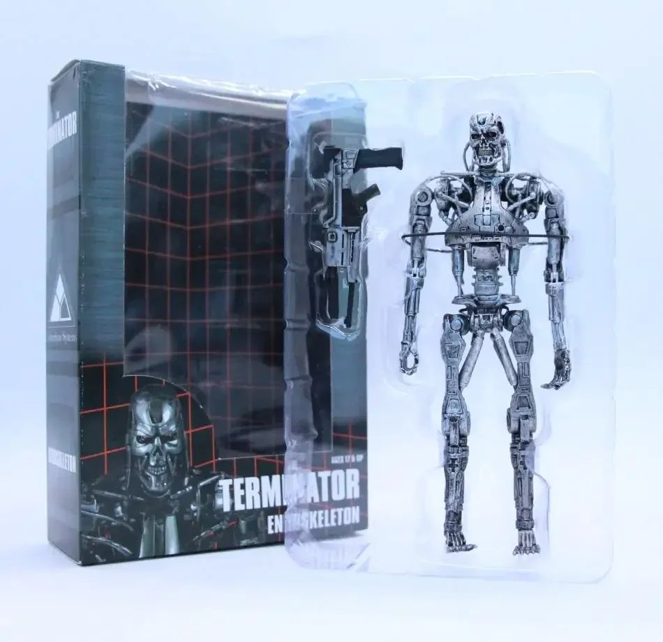 NECA Terminator T-800 Endoskeleton PVC Action Figure | In Stock Fast Ship Birthday Holiday Gift Decor