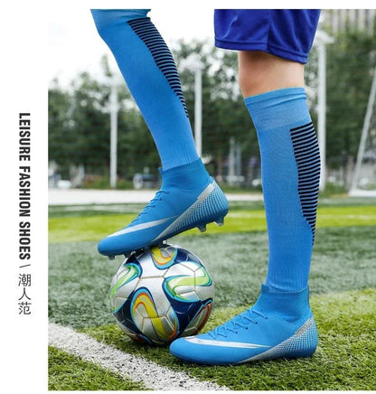 New Men Women Professional Soccer Shoes Football Boots Hot-selling High-quality Training Futsal TF Shoes Match Grass Cleats