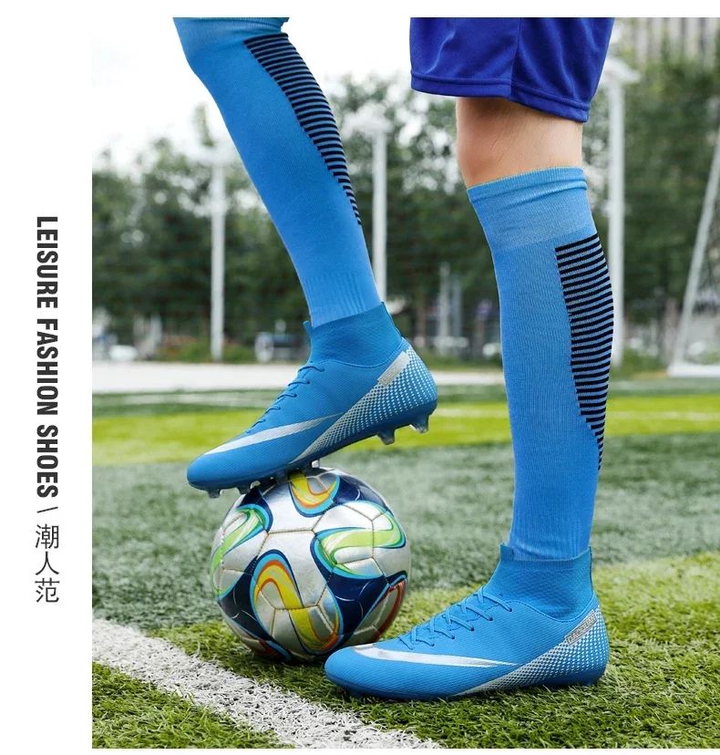 New Men Women Professional Soccer Shoes Football Boots Hot-selling High-quality Training Futsal TF Shoes Match Grass Cleats